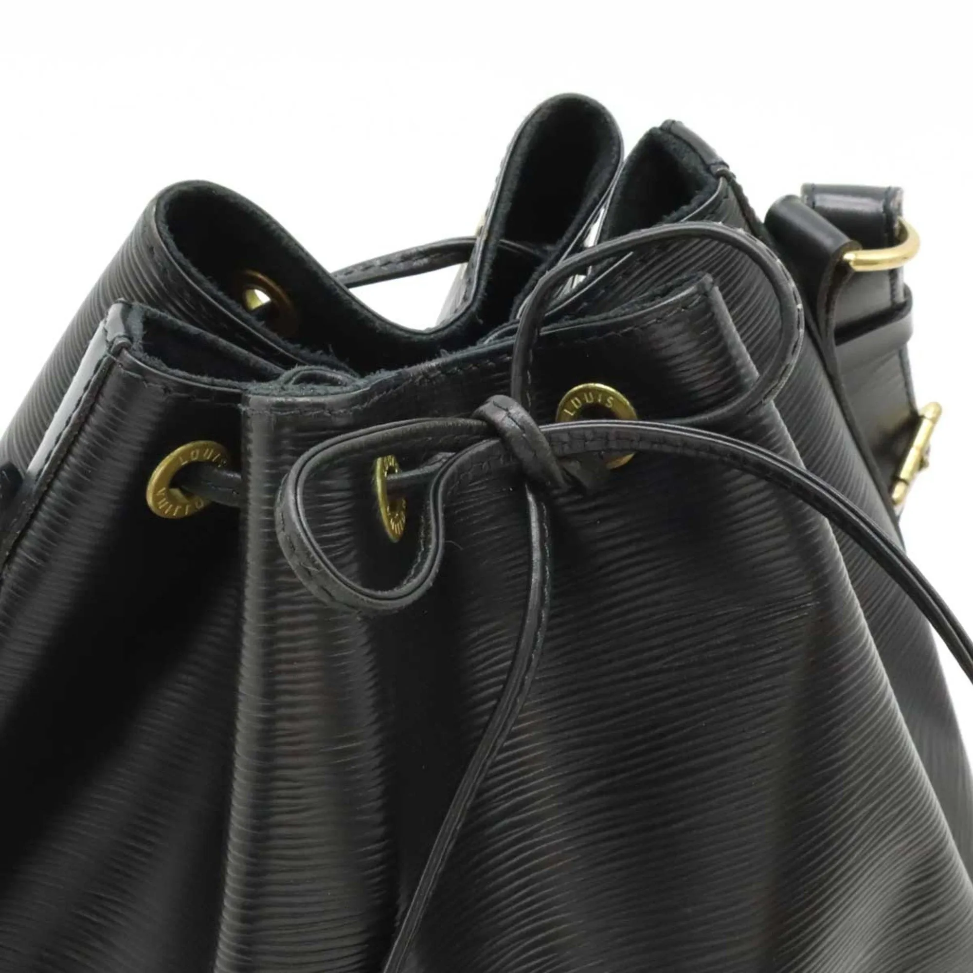 Louis Vuitton Epi Noir Epi Leather Shoulder Bag (Pre-Owned)