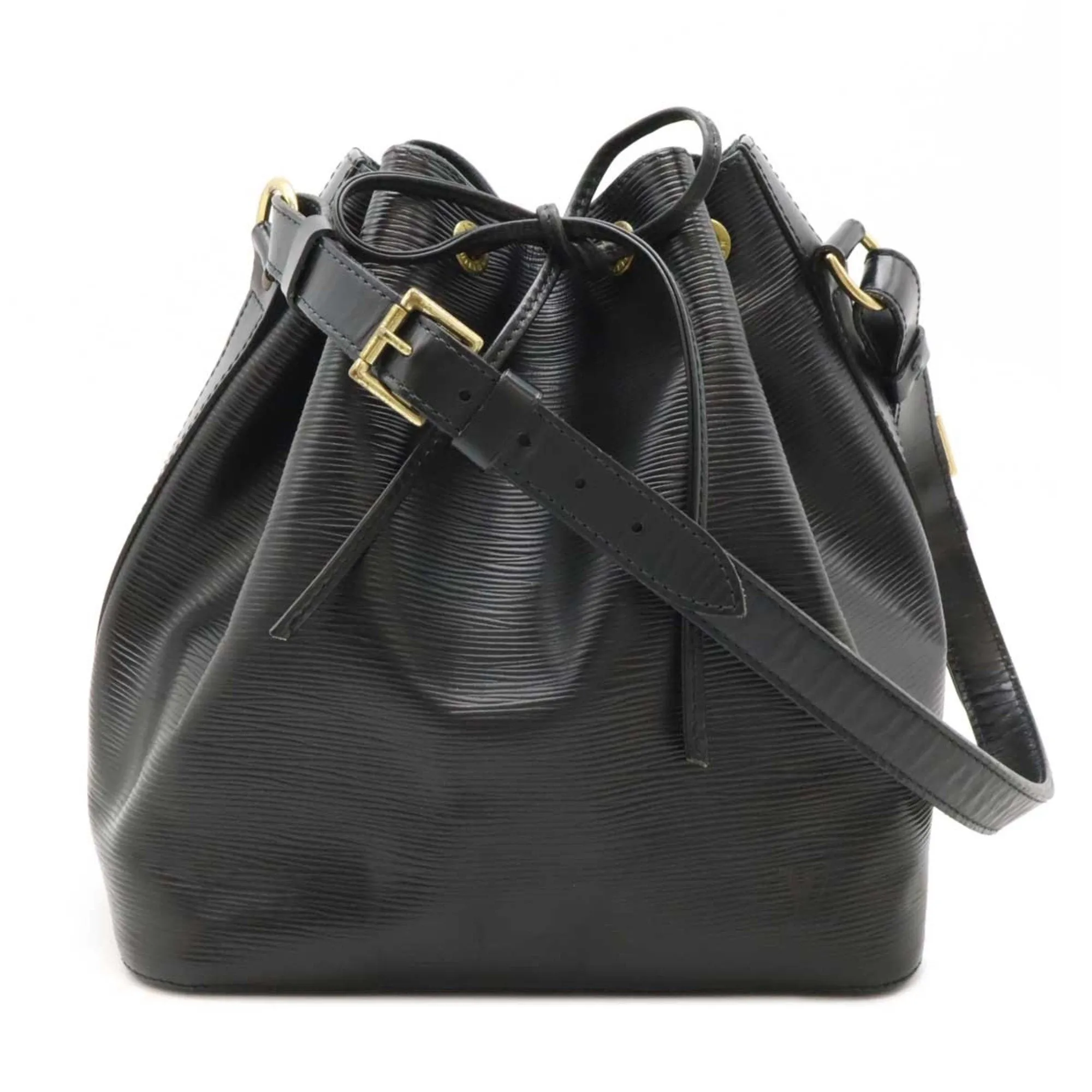 Louis Vuitton Epi Noir Epi Leather Shoulder Bag (Pre-Owned)