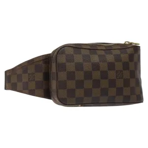 Louis Vuitton Geronimos Canvas Shoulder Bag (Pre-Owned)
