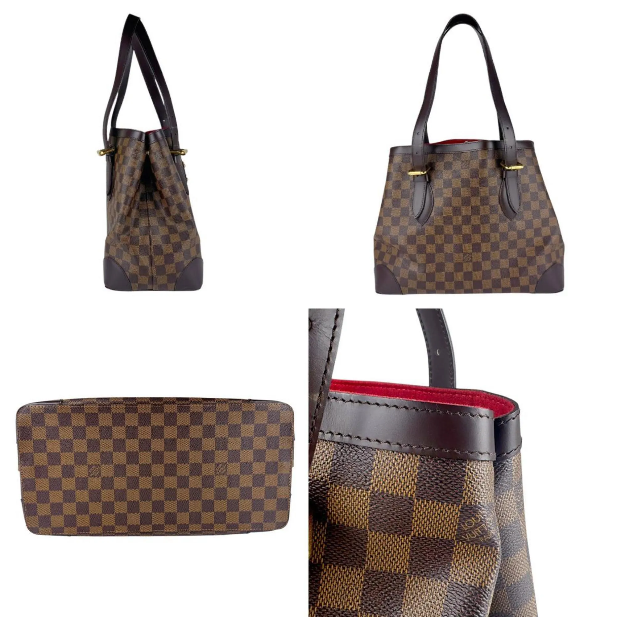 Louis Vuitton Hampstead Canvas Shoulder Bag (Pre-Owned)