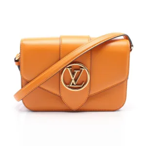 Louis Vuitton Leather Shoulder Bag (Pre-Owned)