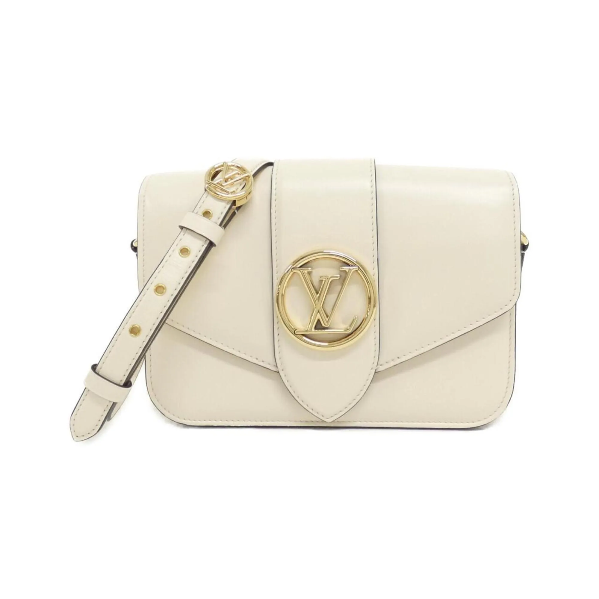 Louis Vuitton Leather Shoulder Bag (Pre-Owned)