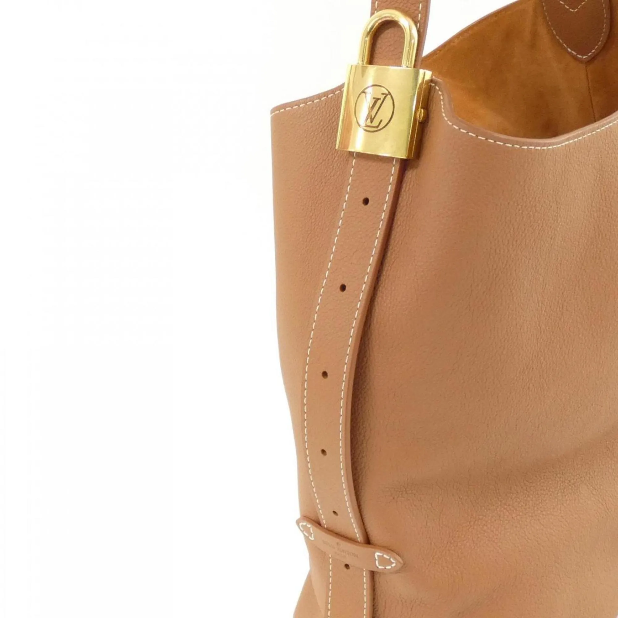 Louis Vuitton Leather Shoulder Bag (Pre-Owned)