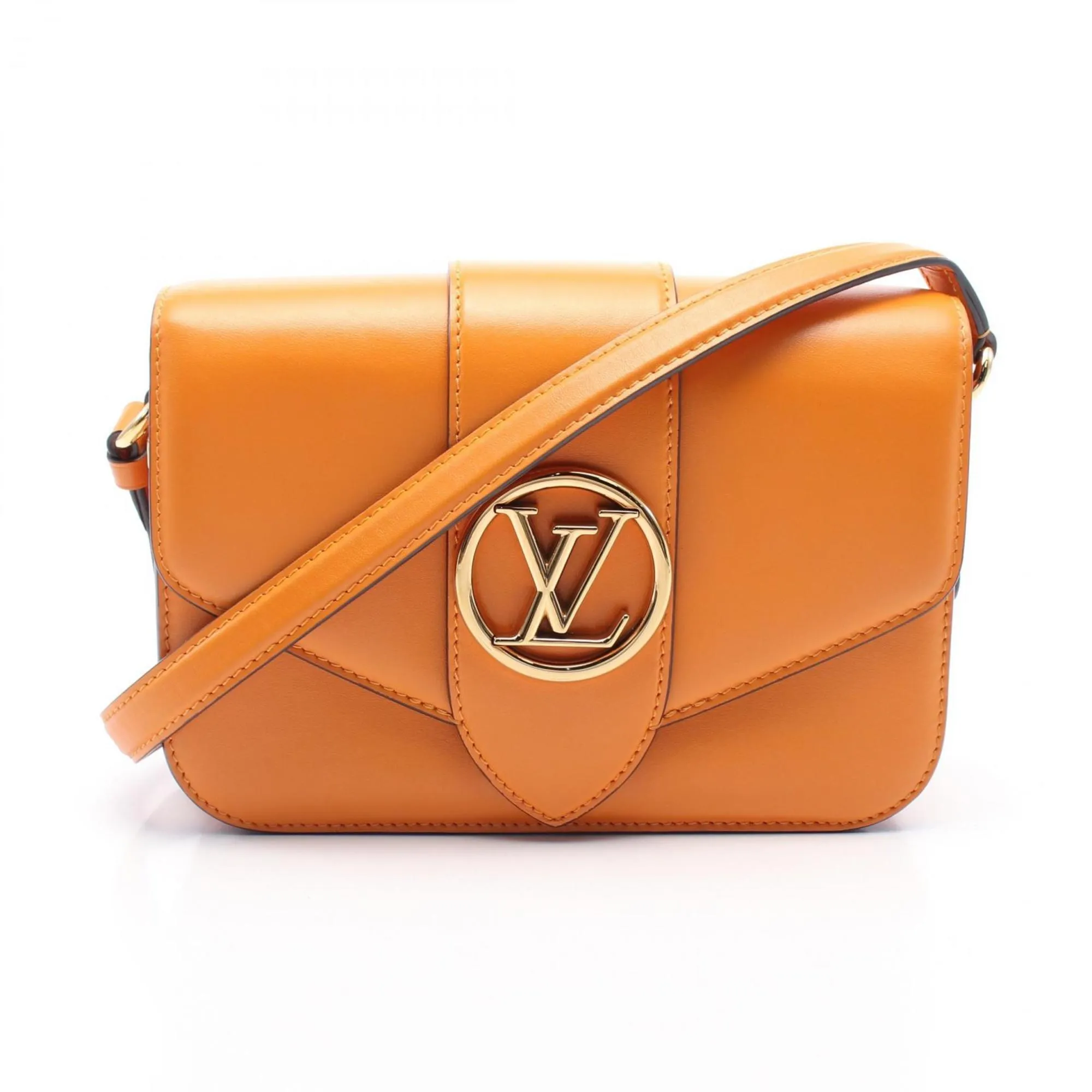 Louis Vuitton Leather Shoulder Bag (Pre-Owned)