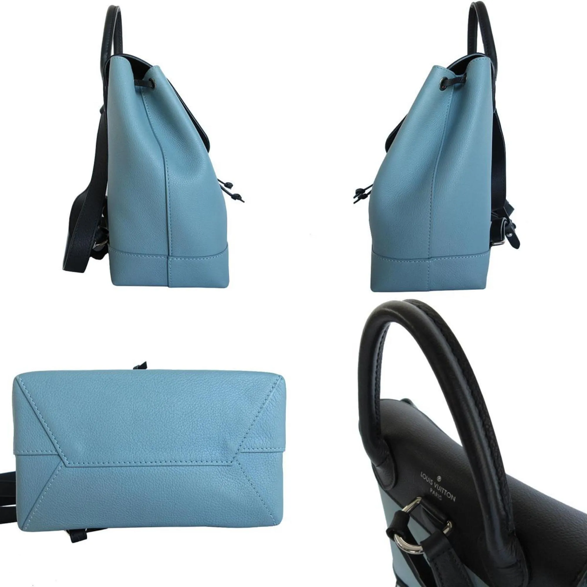 Louis Vuitton Lockme Leather Backpack Bag (Pre-Owned)