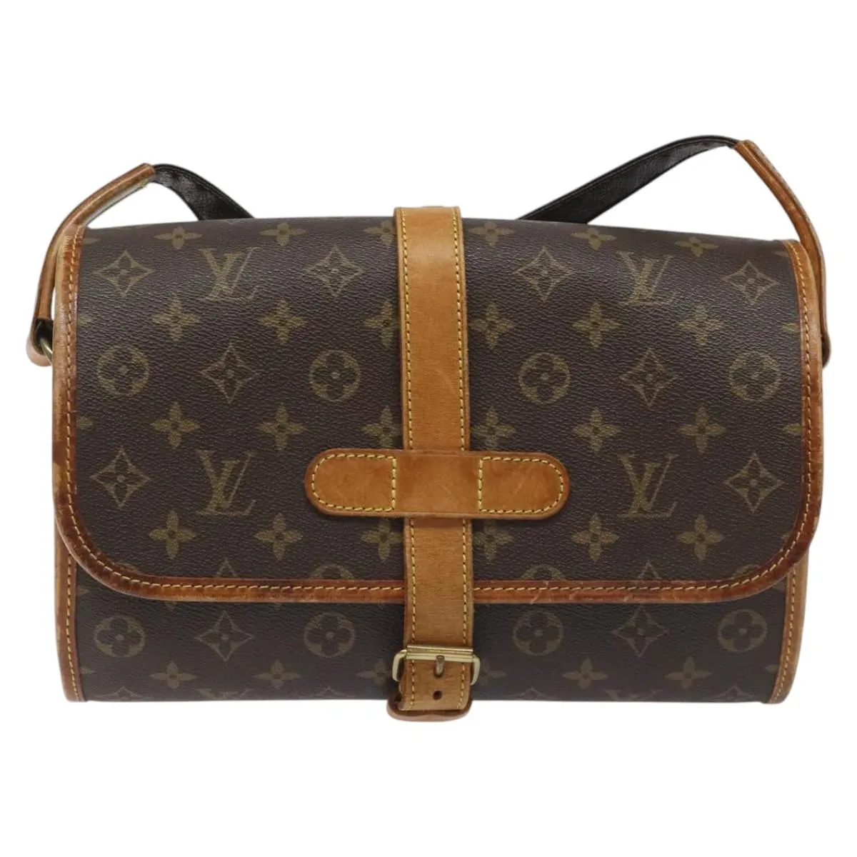 Louis Vuitton Marne Canvas Shoulder Bag (Pre-Owned)