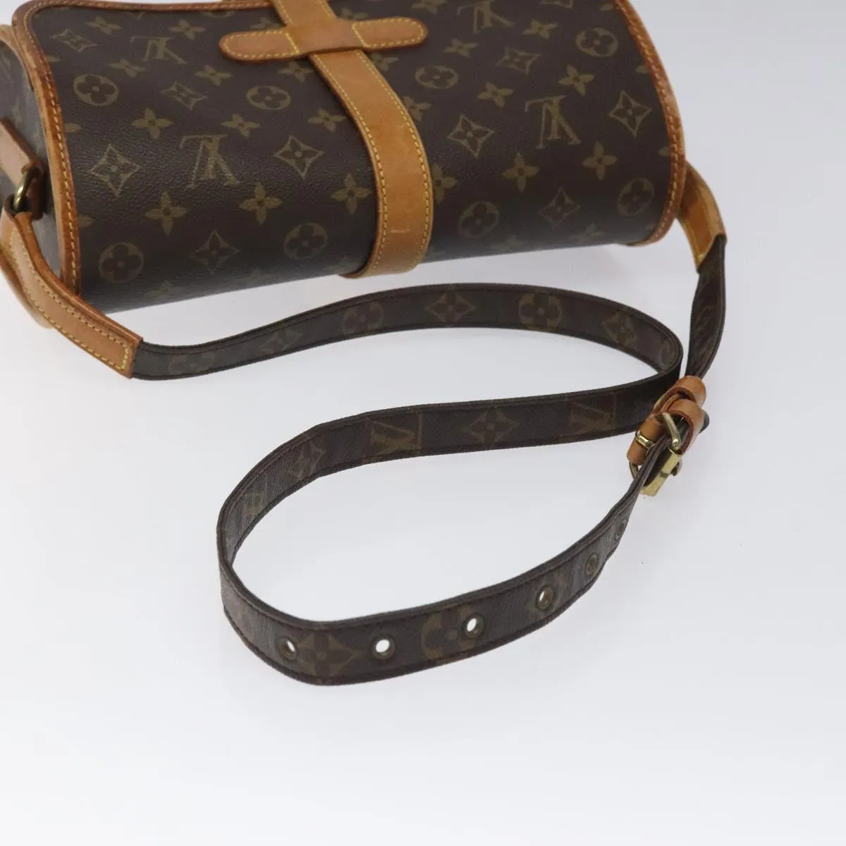 Louis Vuitton Marne Canvas Shoulder Bag (Pre-Owned)