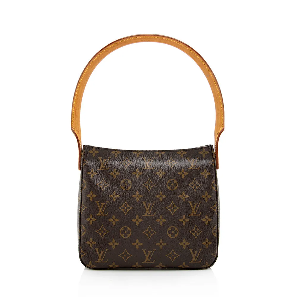 Louis Vuitton Monogram Canvas Looping MM Shoulder Bag (SHF-17841)