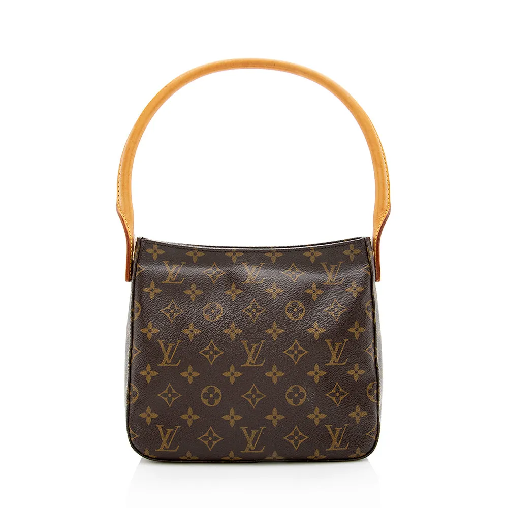 Louis Vuitton Monogram Canvas Looping MM Shoulder Bag (SHF-17841)