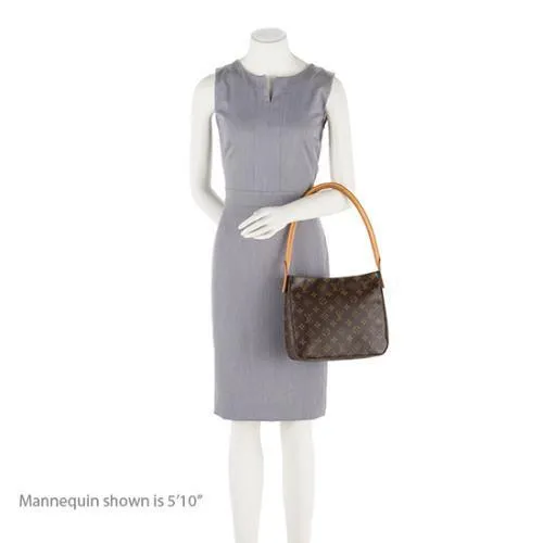 Louis Vuitton Monogram Canvas Looping MM Shoulder Bag (SHF-17841)