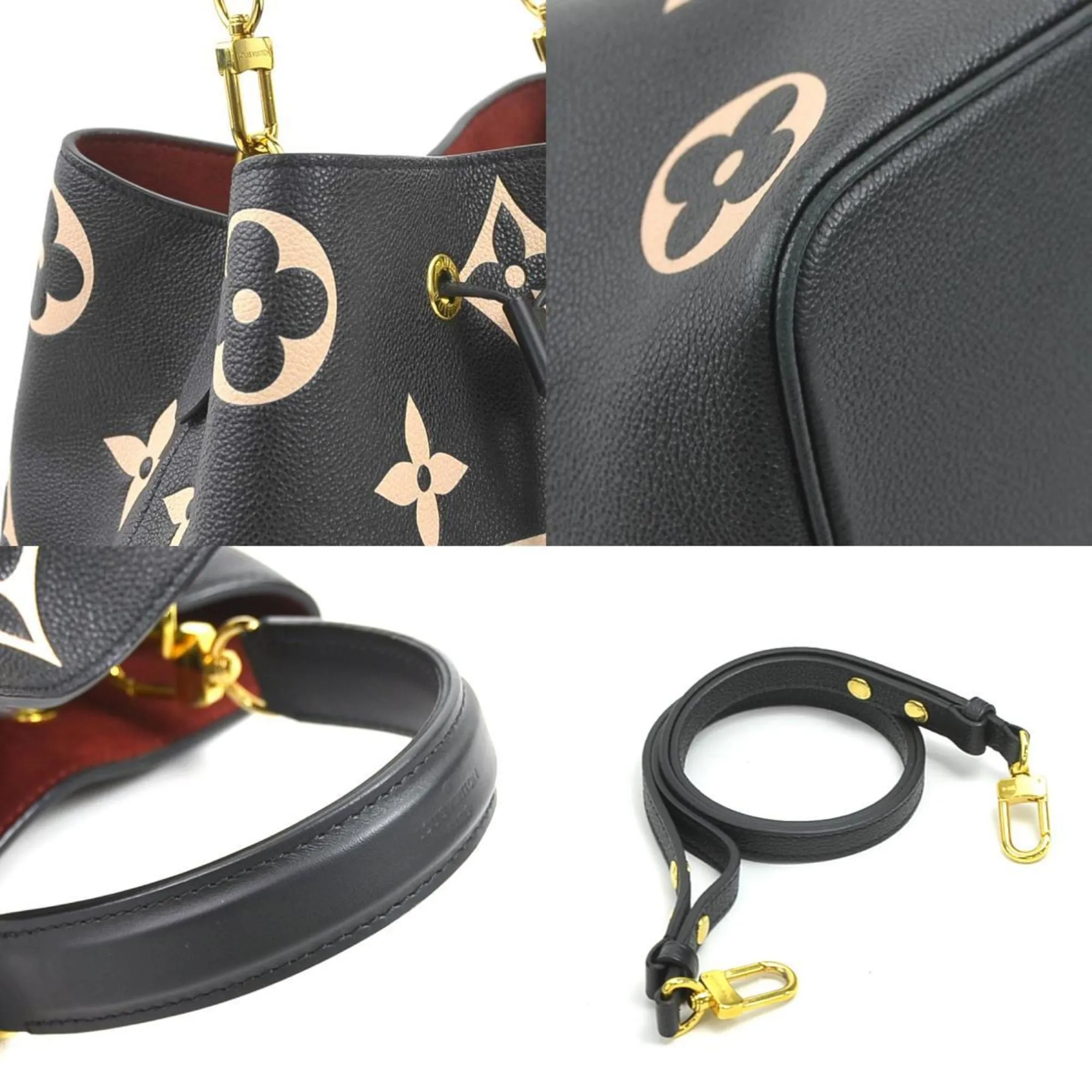 Louis Vuitton  Monogram Empreinte Handbag Pouch Shoulder Bag (Pre-Owned)