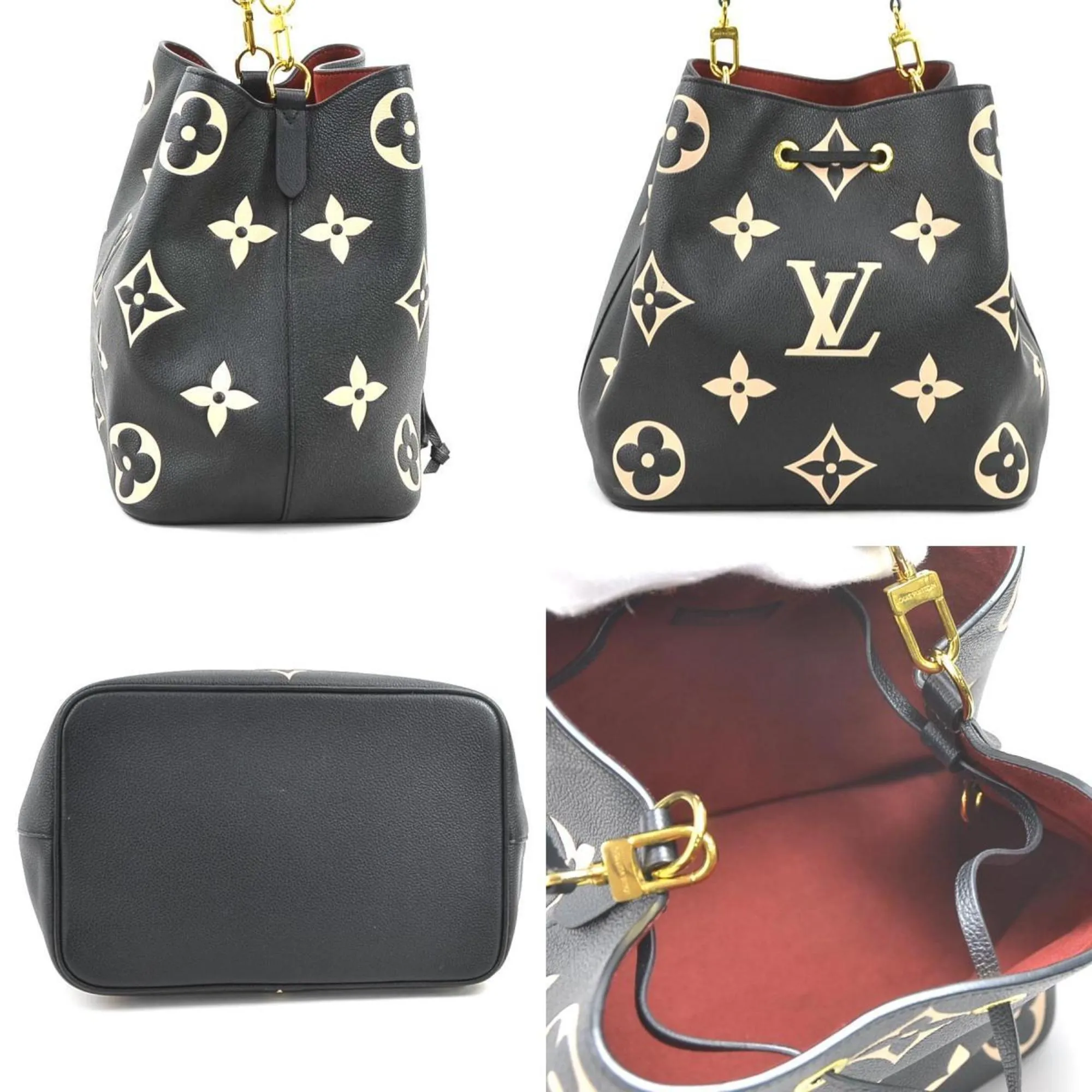 Louis Vuitton  Monogram Empreinte Handbag Pouch Shoulder Bag (Pre-Owned)