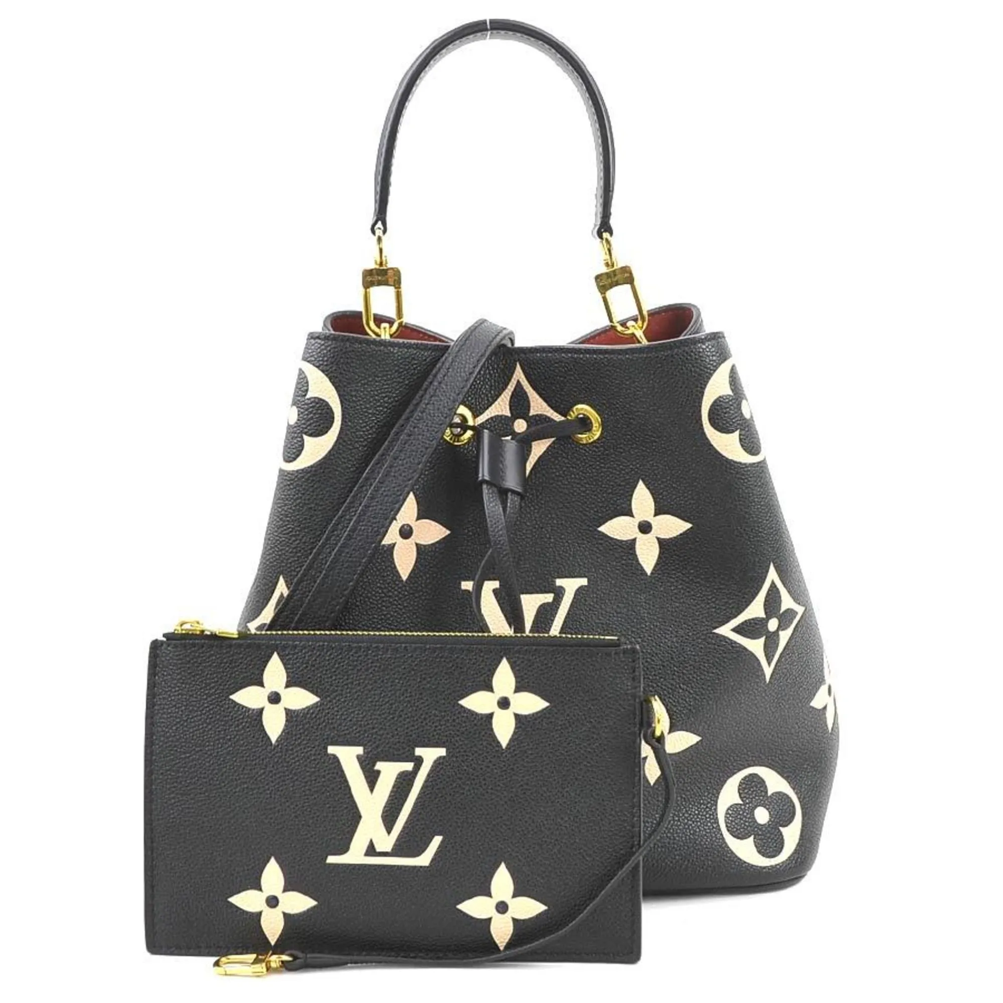 Louis Vuitton  Monogram Empreinte Handbag Pouch Shoulder Bag (Pre-Owned)