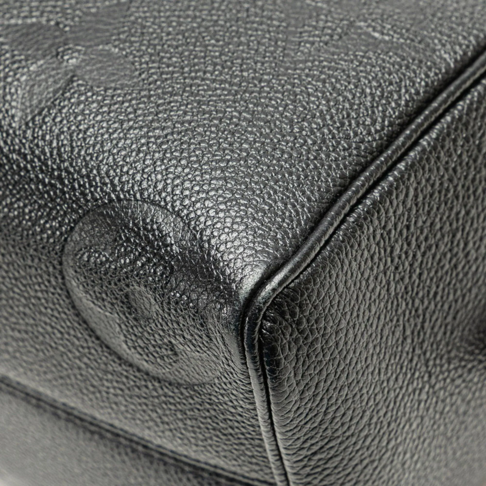 Louis Vuitton Monogram Empreinte Noir Leather Handbag Shoulder Bag (Pre-Owned)