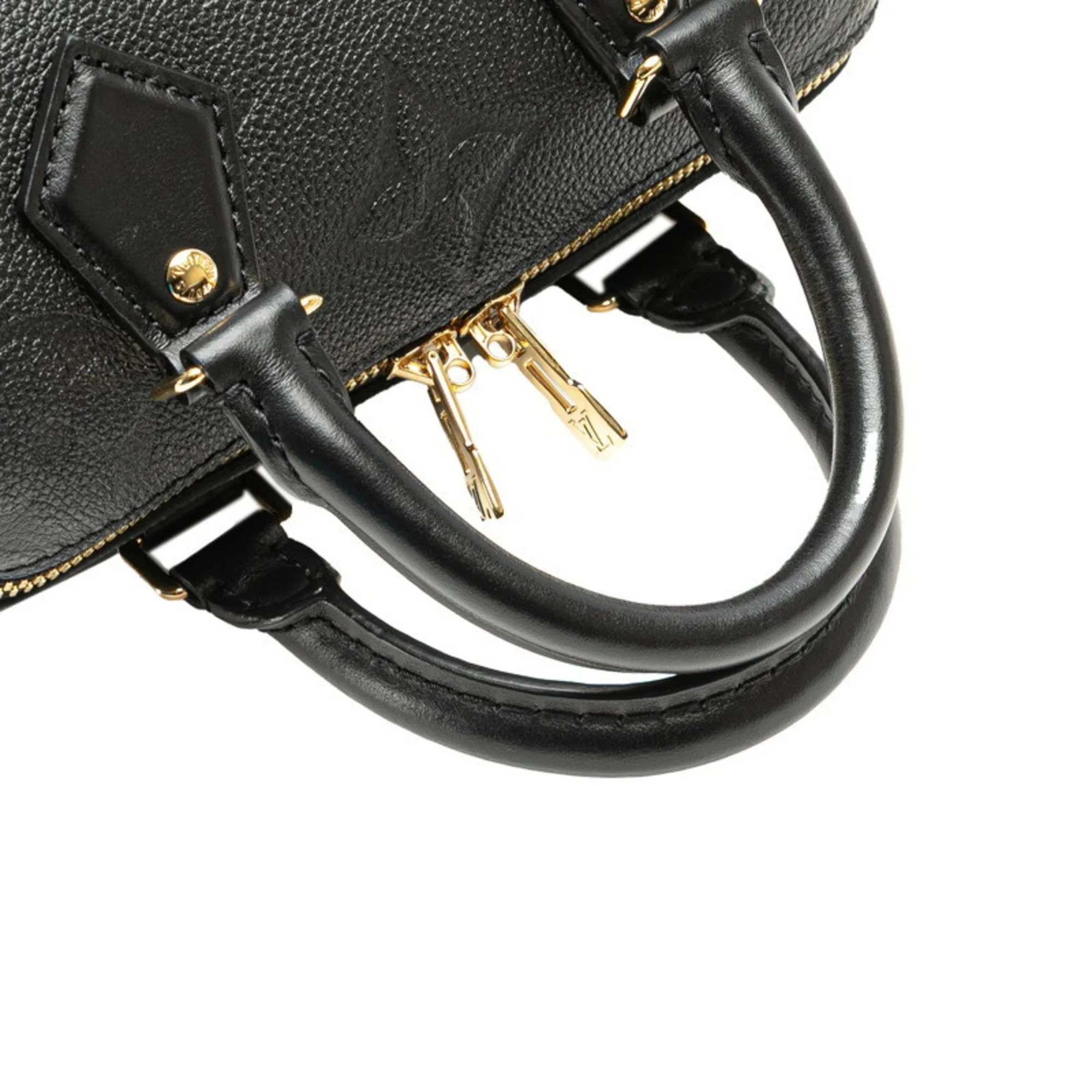Louis Vuitton Monogram Empreinte Noir Leather Handbag Shoulder Bag (Pre-Owned)