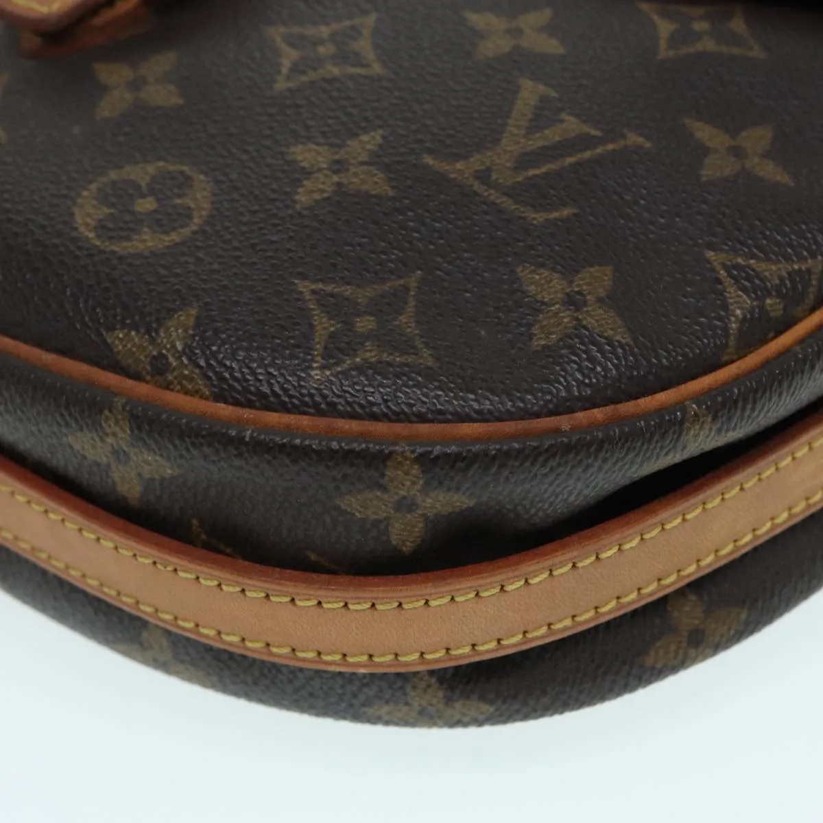 LOUIS VUITTON Monogram Jeune Fille MM Shoulder Bag M51226 LV Auth 86792