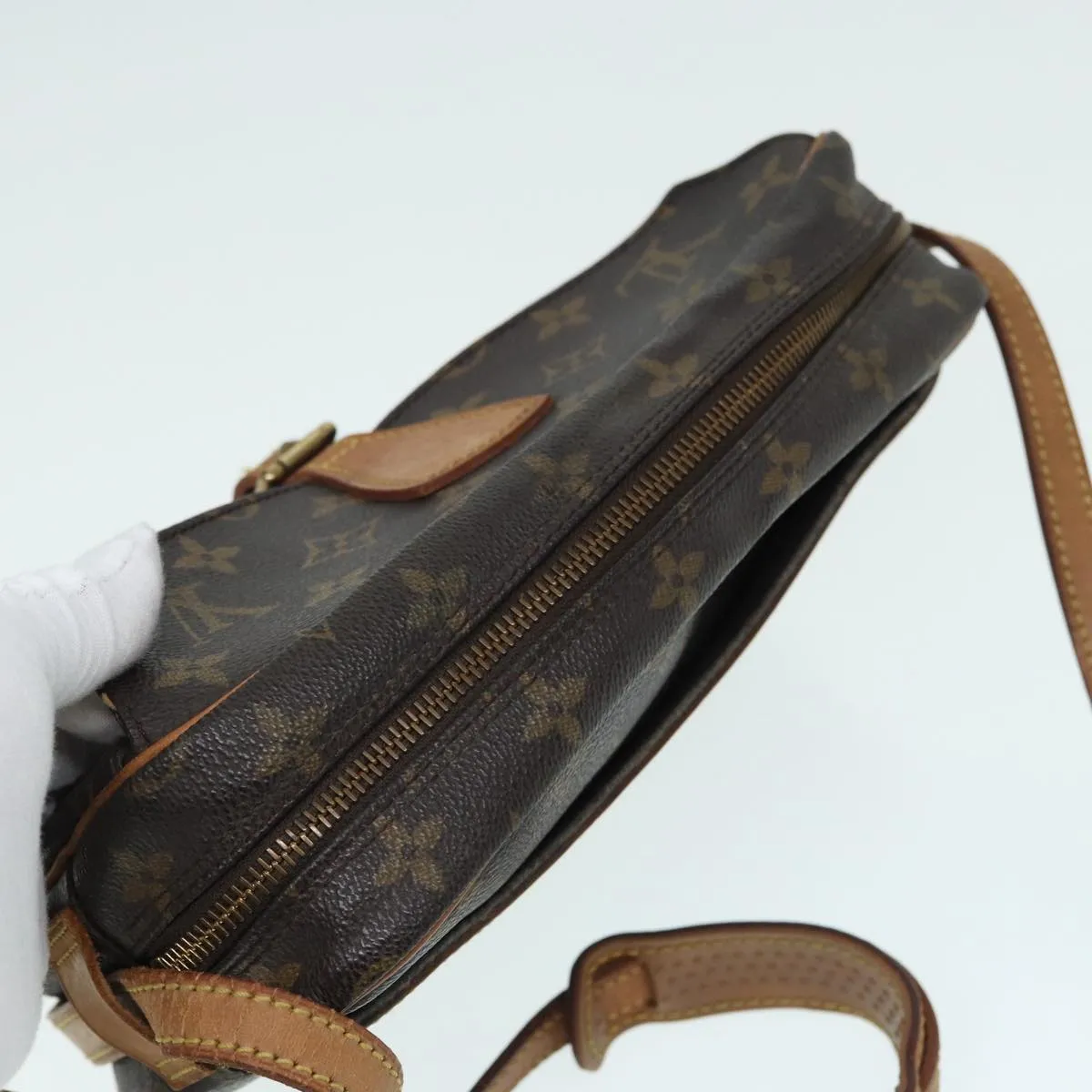 LOUIS VUITTON Monogram Jeune Fille MM Shoulder Bag M51226 LV Auth 86792