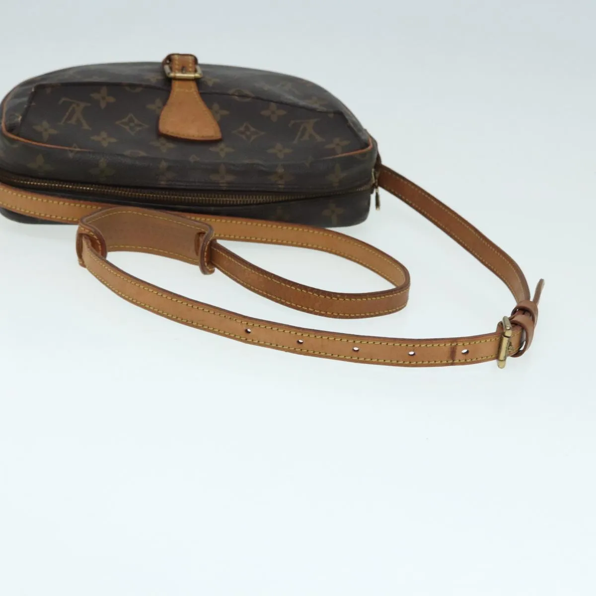 LOUIS VUITTON Monogram Jeune Fille MM Shoulder Bag M51226 LV Auth 86792