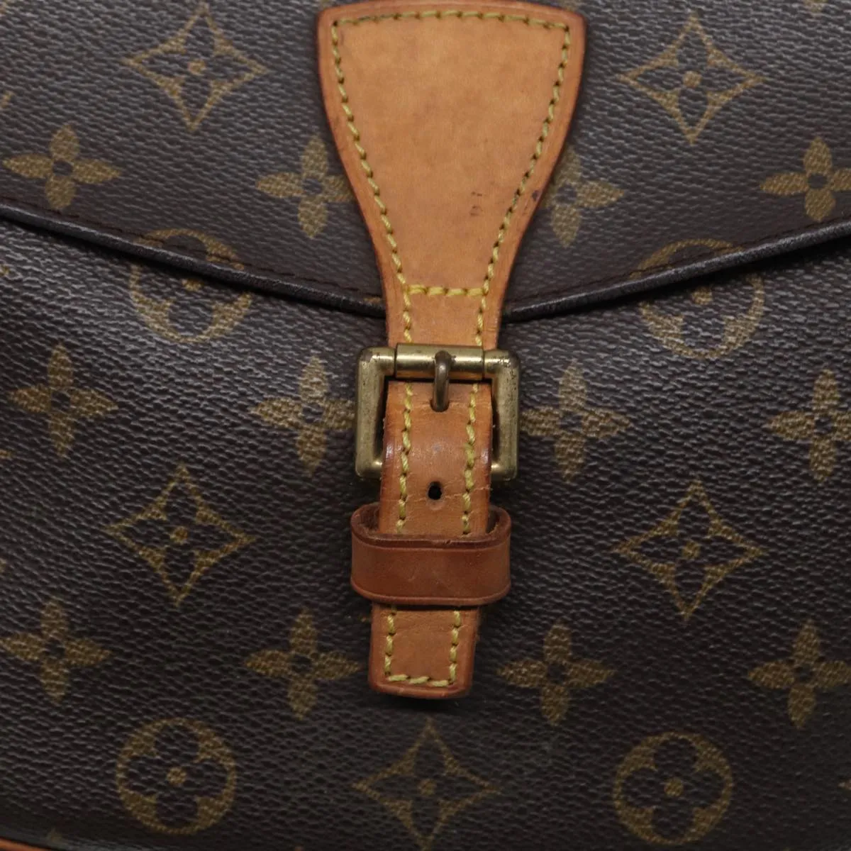 LOUIS VUITTON Monogram Jeune Fille MM Shoulder Bag M51226 LV Auth 86792