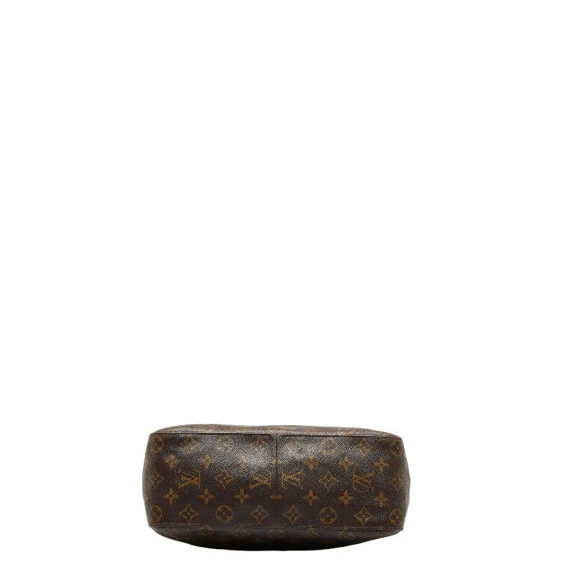 Louis Vuitton Monogram Looping GM Shoulder Bag Handbag M51145 Brown