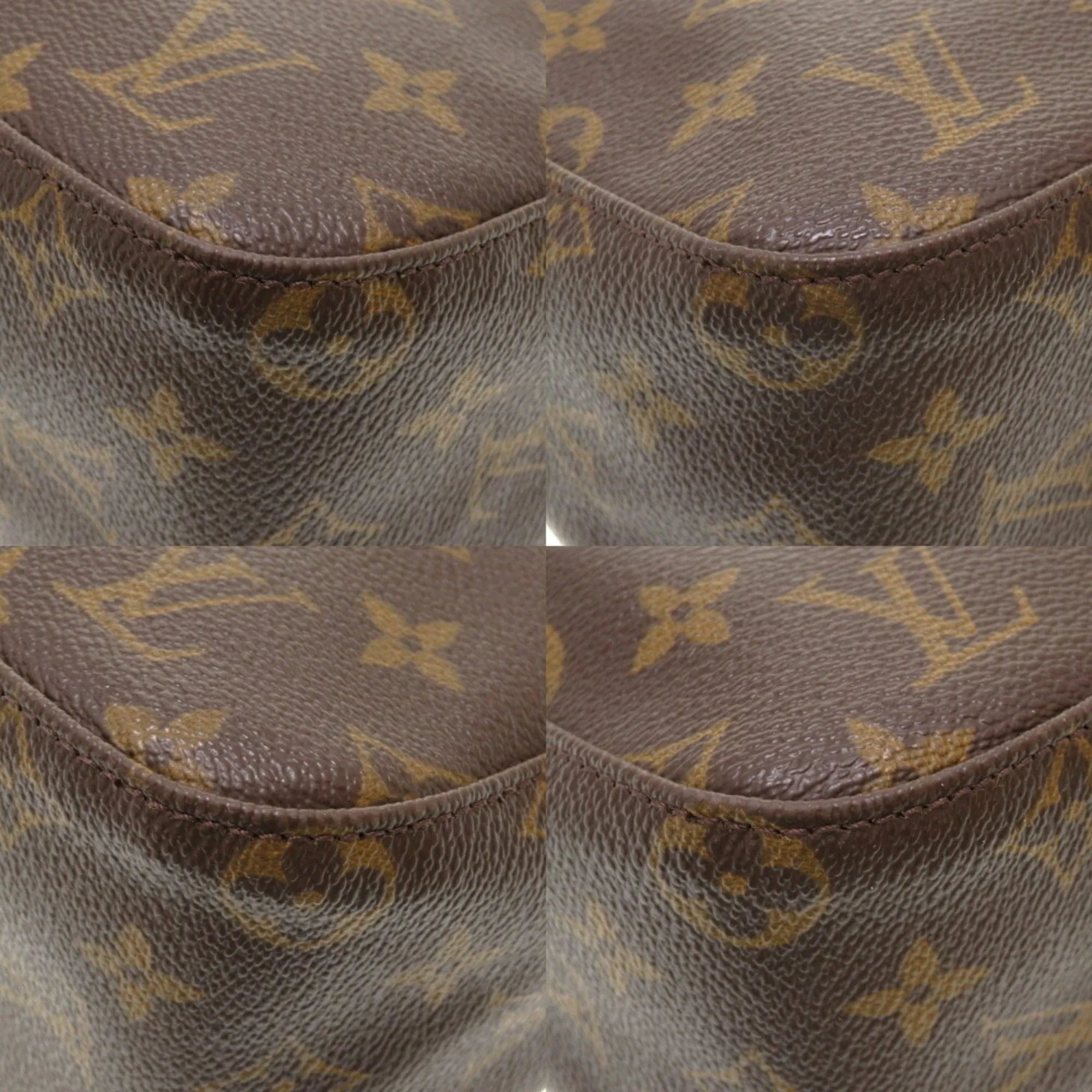 LOUIS VUITTON Monogram Looping MM M51146 Shoulder Bag