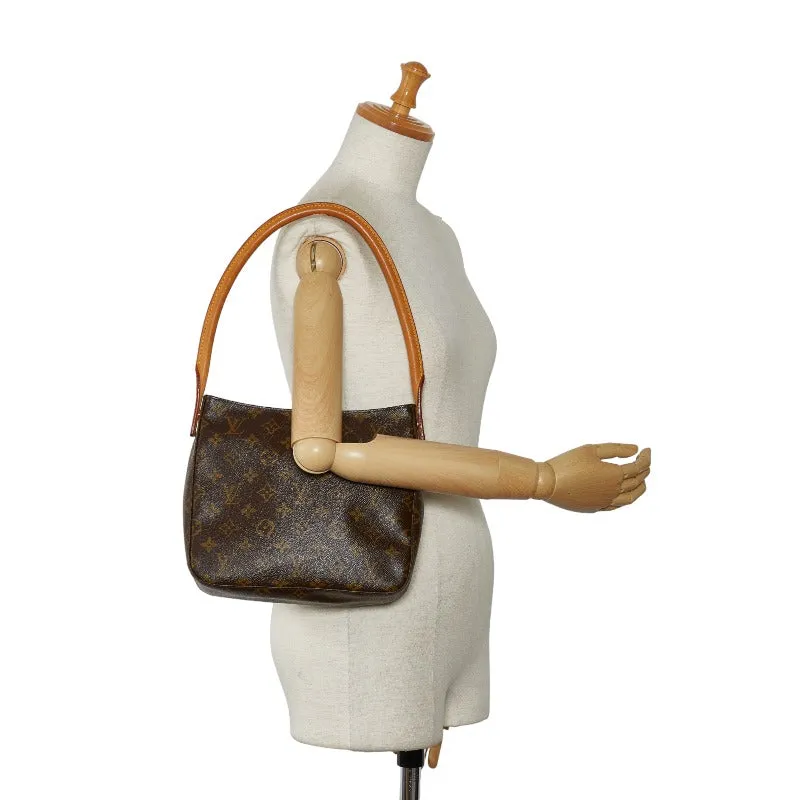 Louis Vuitton Monogram Looping MM Shoulder Bag Handbag M51146