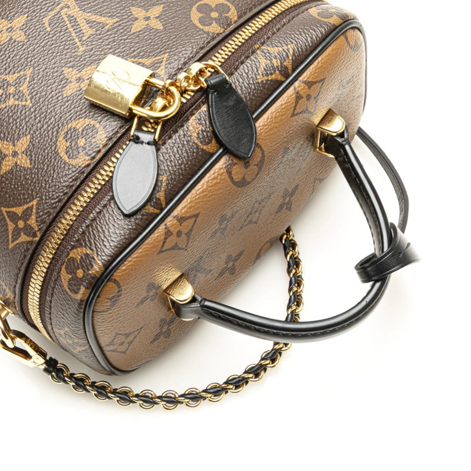 Louis Vuitton Monogram Monogram Monogram Reverse Monogram Monogram Reverse Shoulder Bag Vanity Bag (Pre-Owned)