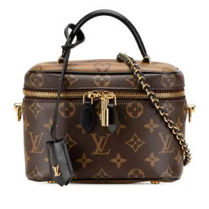Louis Vuitton Monogram Monogram Monogram Reverse Monogram Monogram Reverse Shoulder Bag Vanity Bag (Pre-Owned)