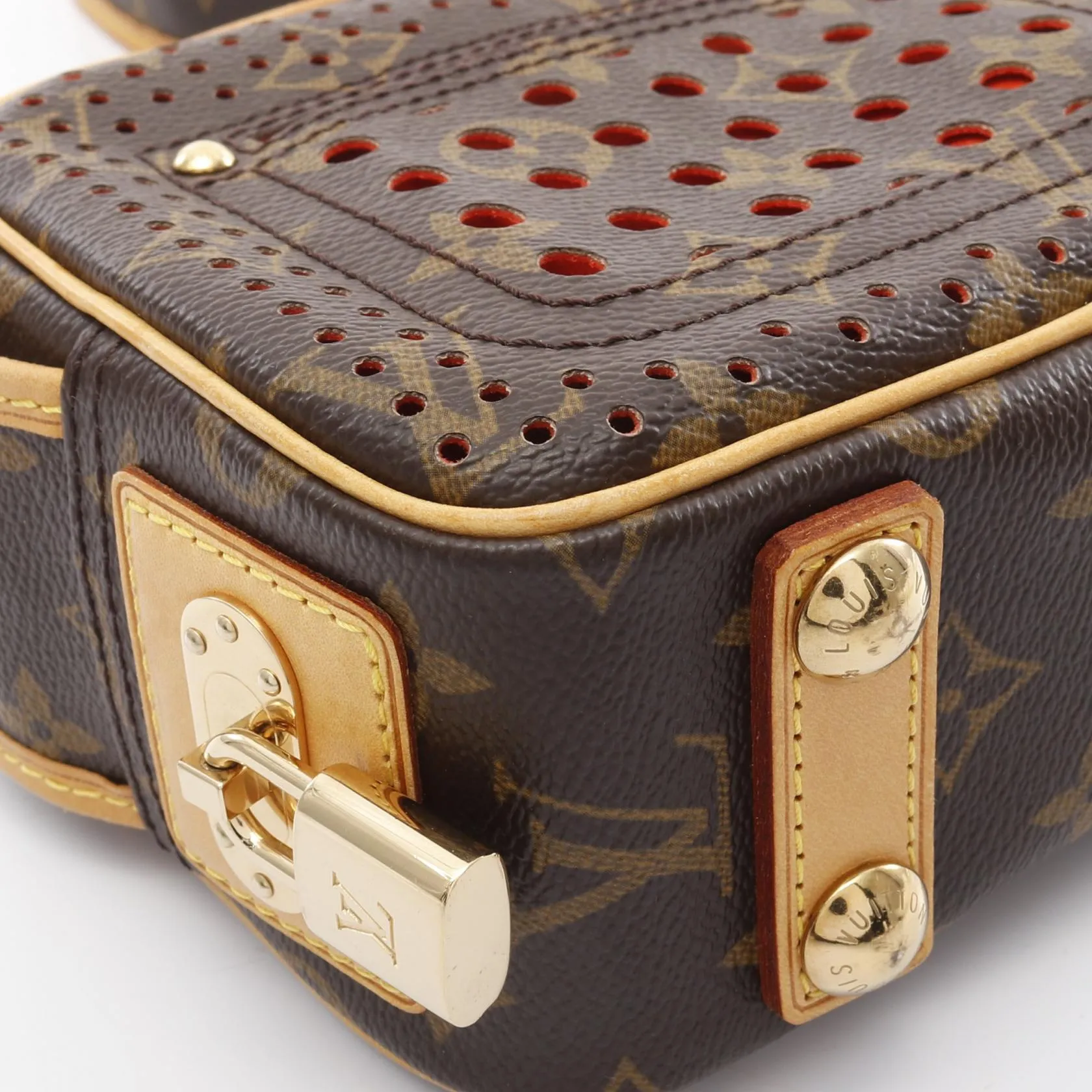 Louis Vuitton Monogram Perfo Mini Trocadero Shoulder Bag