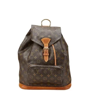 Louis Vuitton Monogram Pvc Leather Backpack (Pre-Owned)