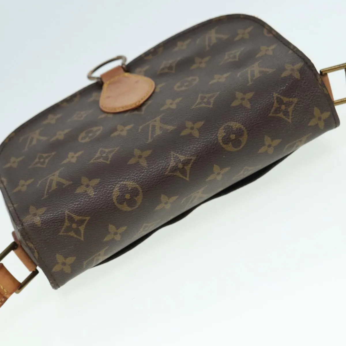 LOUIS VUITTON Monogram Saint Cloud GM Shoulder Bag M51242 LV Auth ep5269