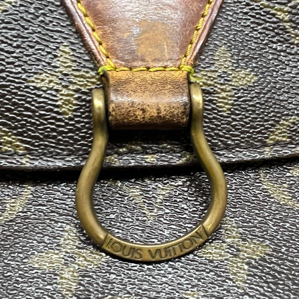 LOUIS VUITTON Monogram Saint Cloud GM Shoulder Bag M51242 LV Auth ki2327
