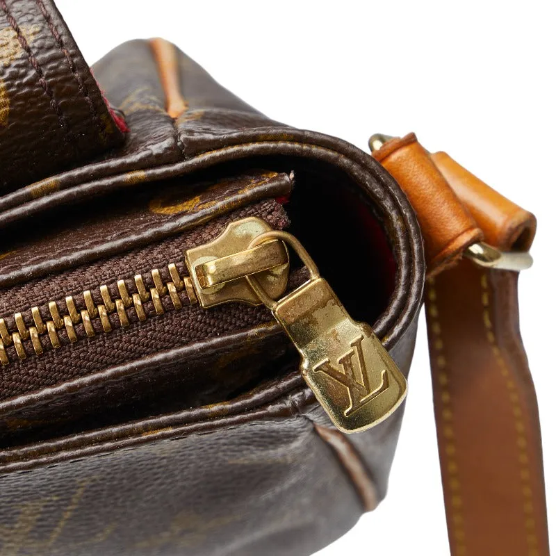 Louis Vuitton Monogram Vivacit?? PM Diagonal Shoulder Bag M51165 Brown