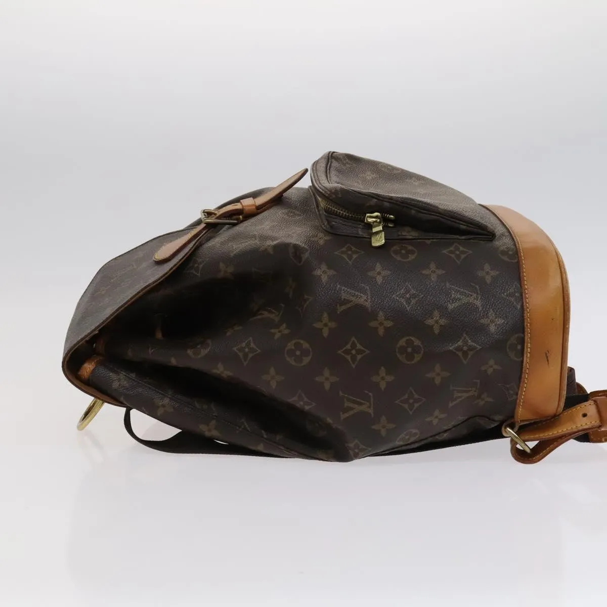Louis Vuitton Montsouris Canvas Backpack Bag (Pre-Owned)