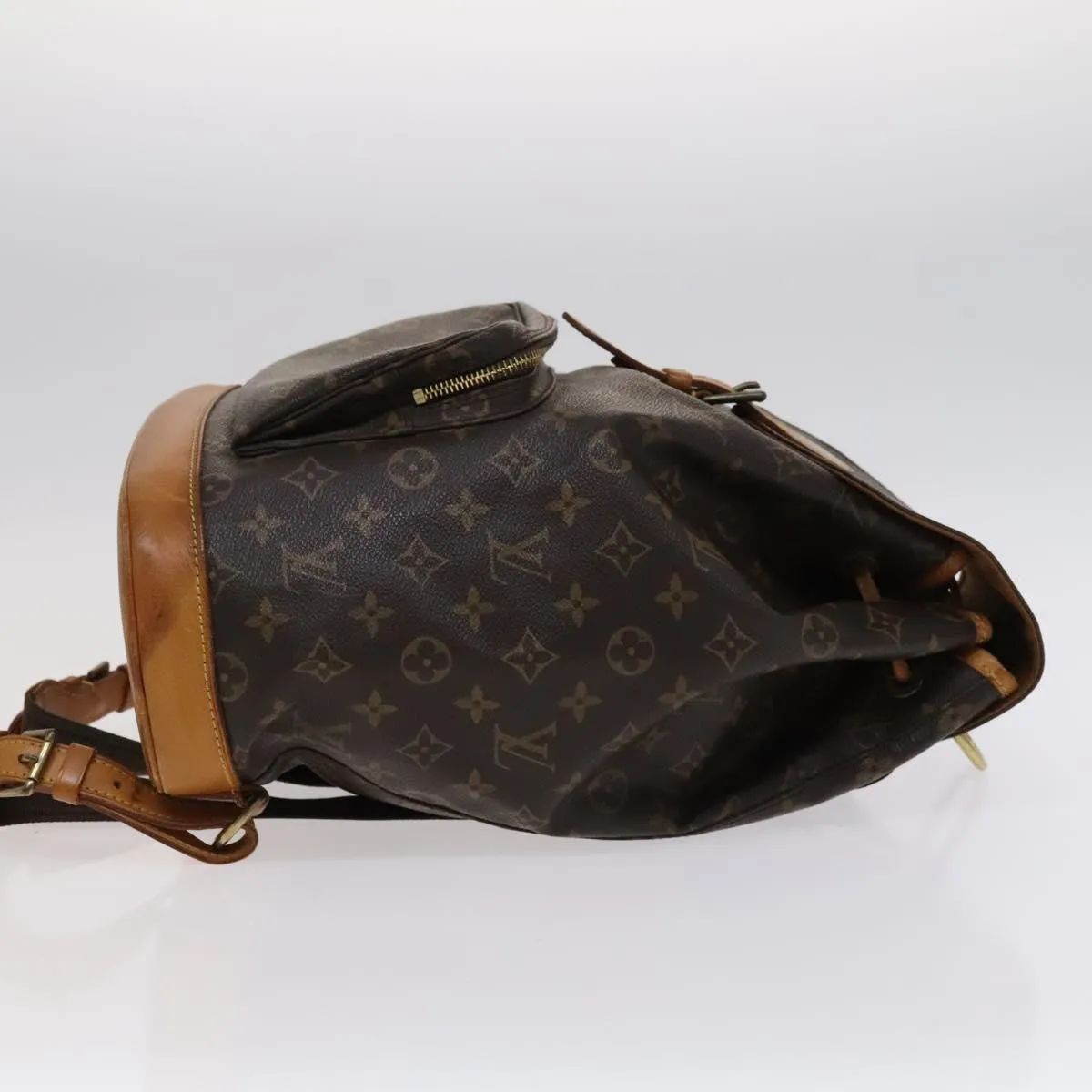 Louis Vuitton Montsouris Canvas Backpack Bag (Pre-Owned)