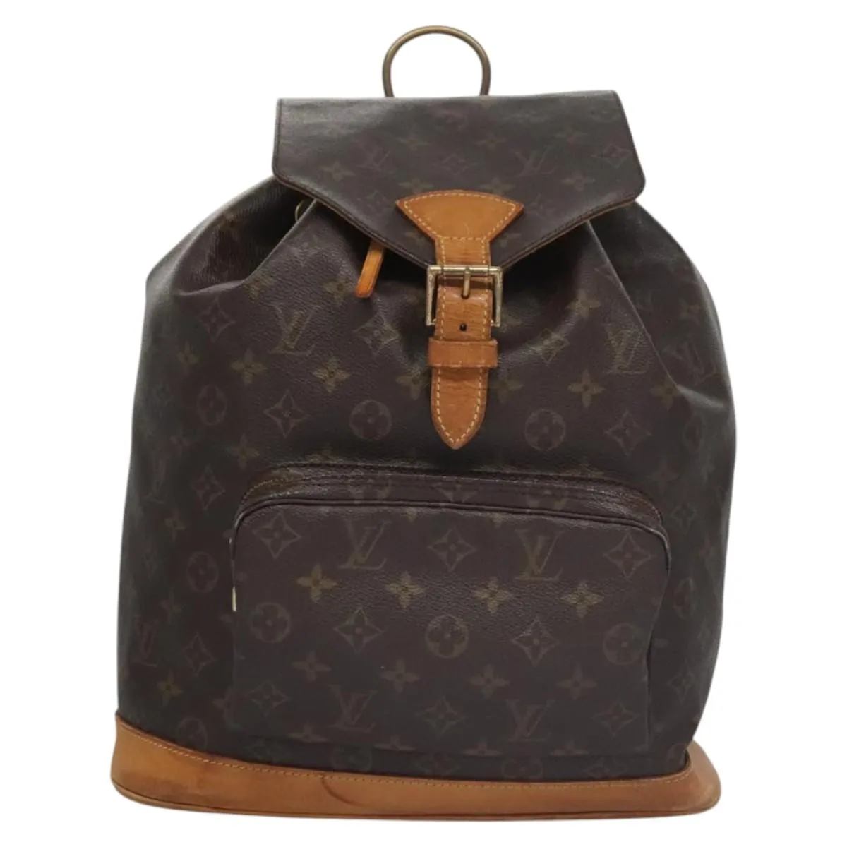 Louis Vuitton Montsouris Canvas Backpack Bag (Pre-Owned)