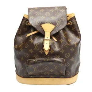 Louis Vuitton Montsouris Canvas Backpack Bag (Pre-Owned)