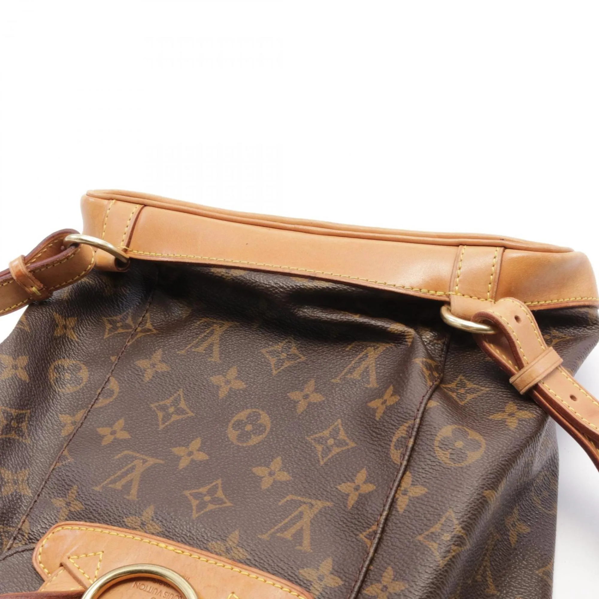 Louis Vuitton Montsouris Mm Canvas Backpack Bag (Pre-Owned)