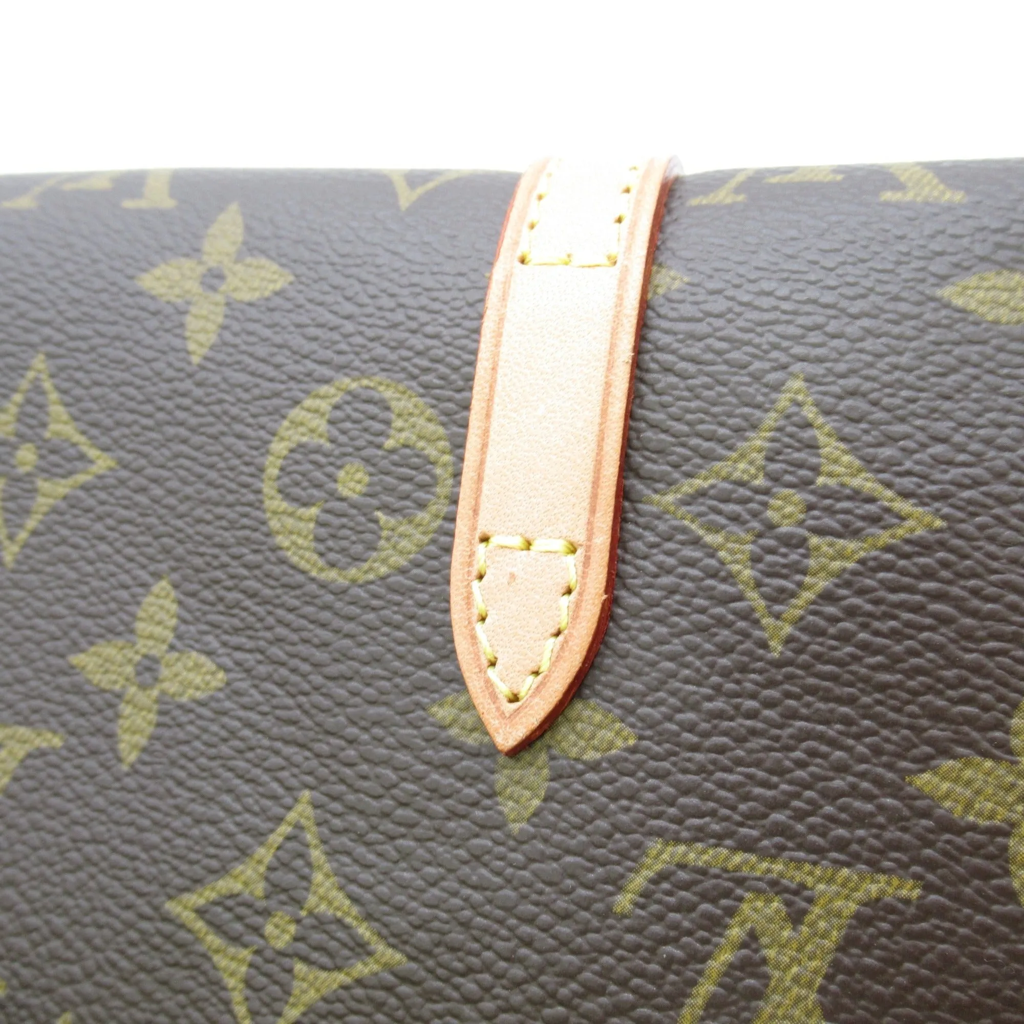 Louis Vuitton Murrell Shoulder Bag Brown Monogram PVC coated canvas M51157