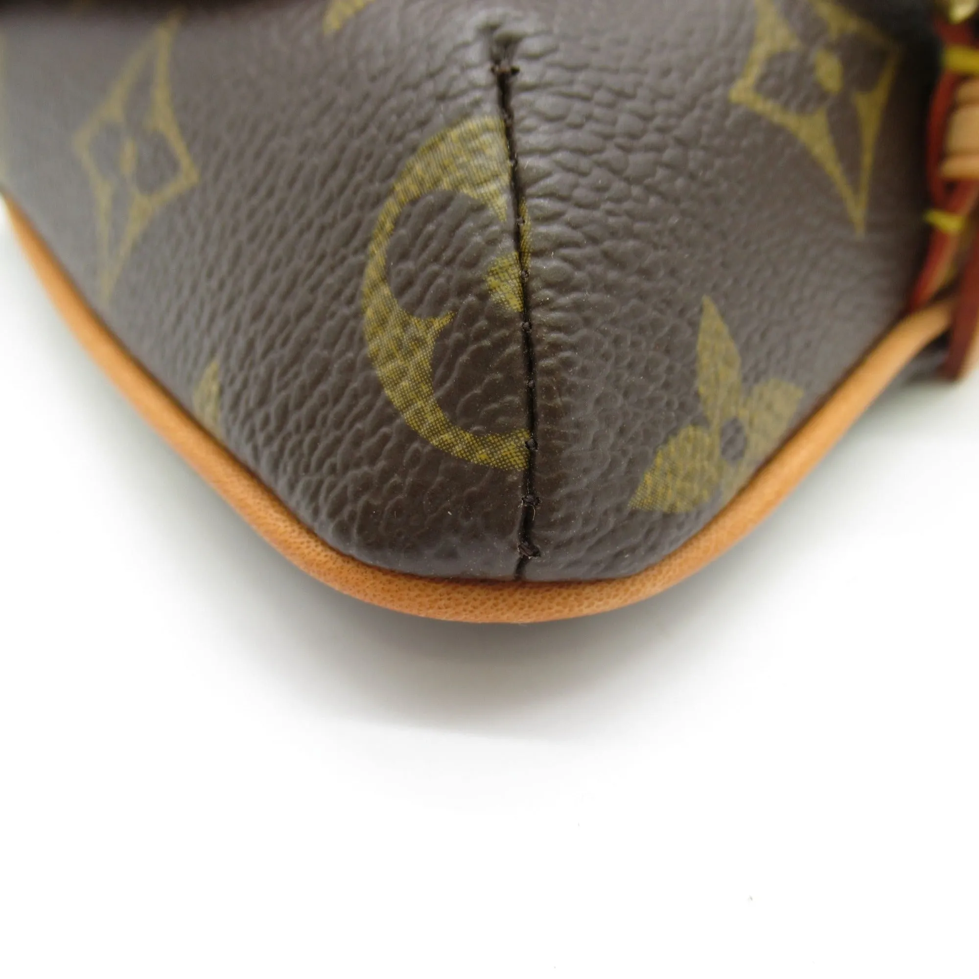 Louis Vuitton Murrell Shoulder Bag Brown Monogram PVC coated canvas M51157