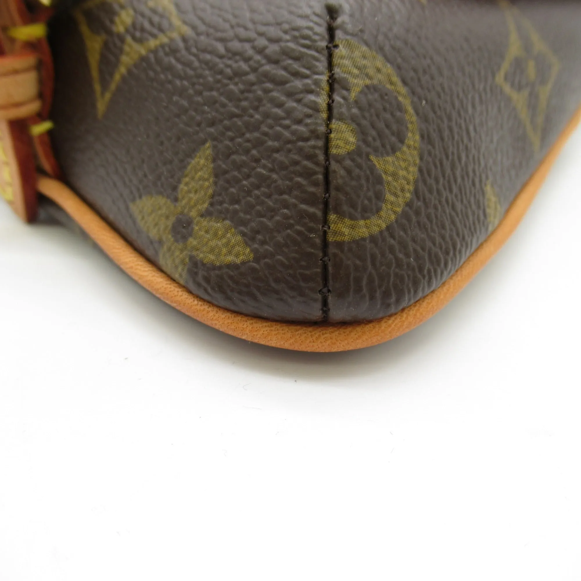 Louis Vuitton Murrell Shoulder Bag Brown Monogram PVC coated canvas M51157