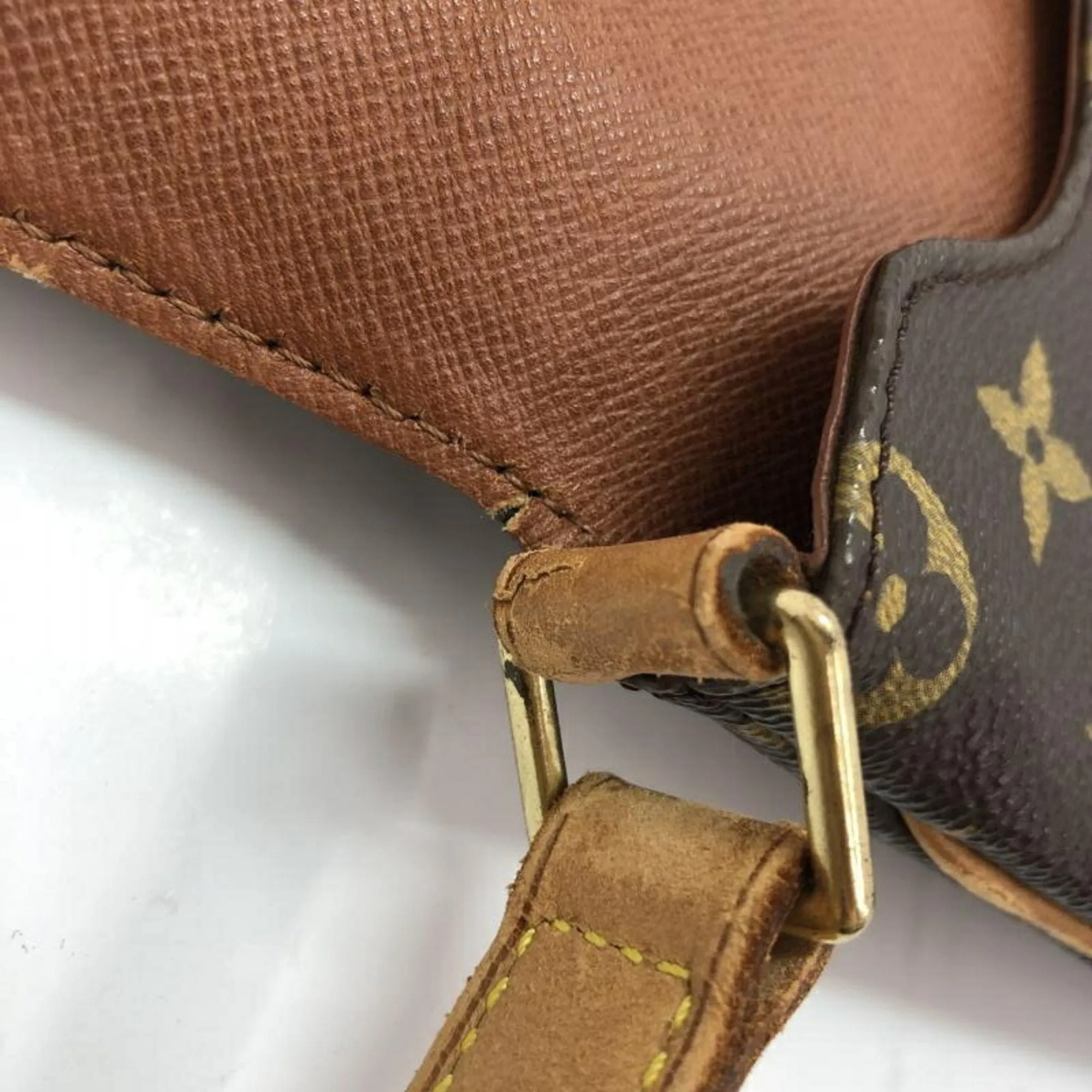 Louis Vuitton Musette Tango Canvas Shoulder Bag (Pre-Owned)