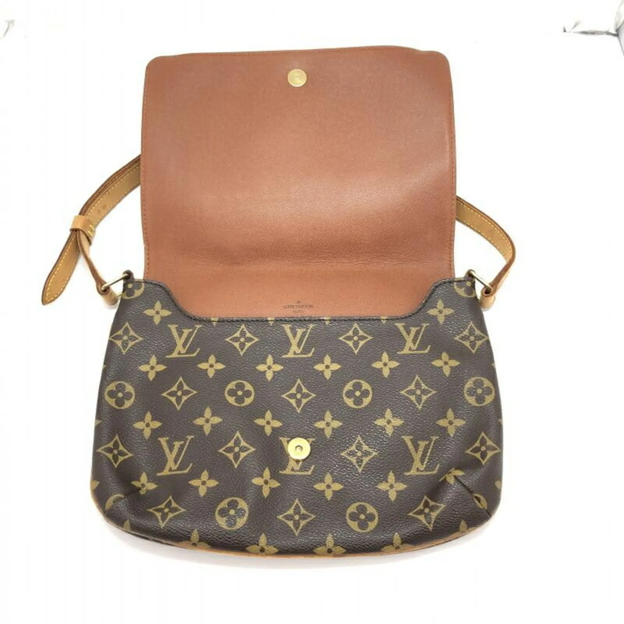 Louis Vuitton Musette Tango Canvas Shoulder Bag (Pre-Owned)