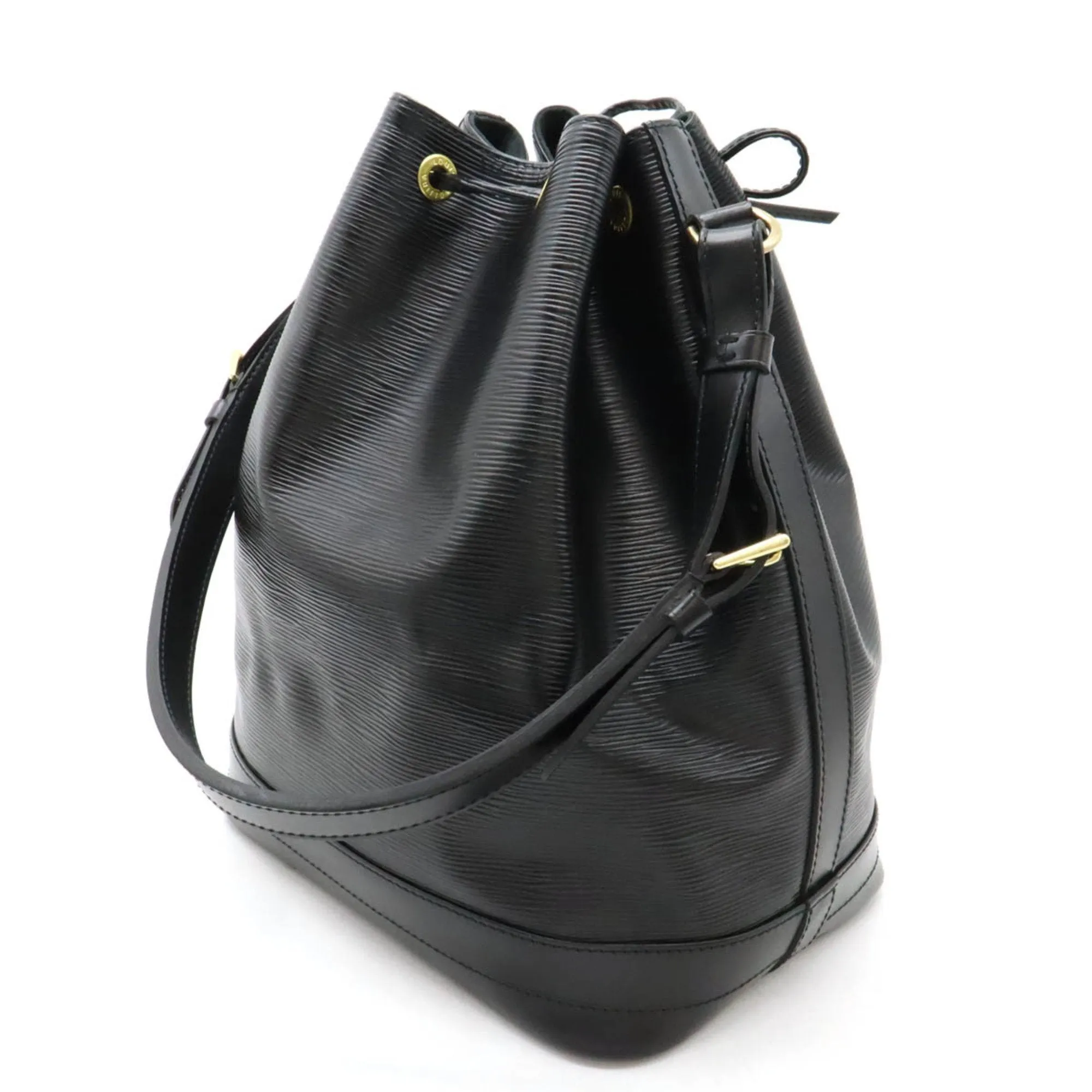 Louis Vuitton Noir Epi Leather Shoulder Bag (Pre-Owned)