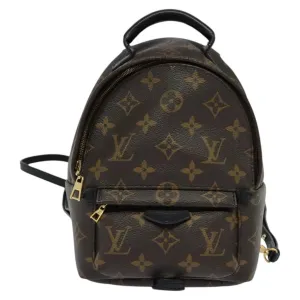 Louis Vuitton Palm Springs Mini Canvas Backpack Bag (Pre-Owned)
