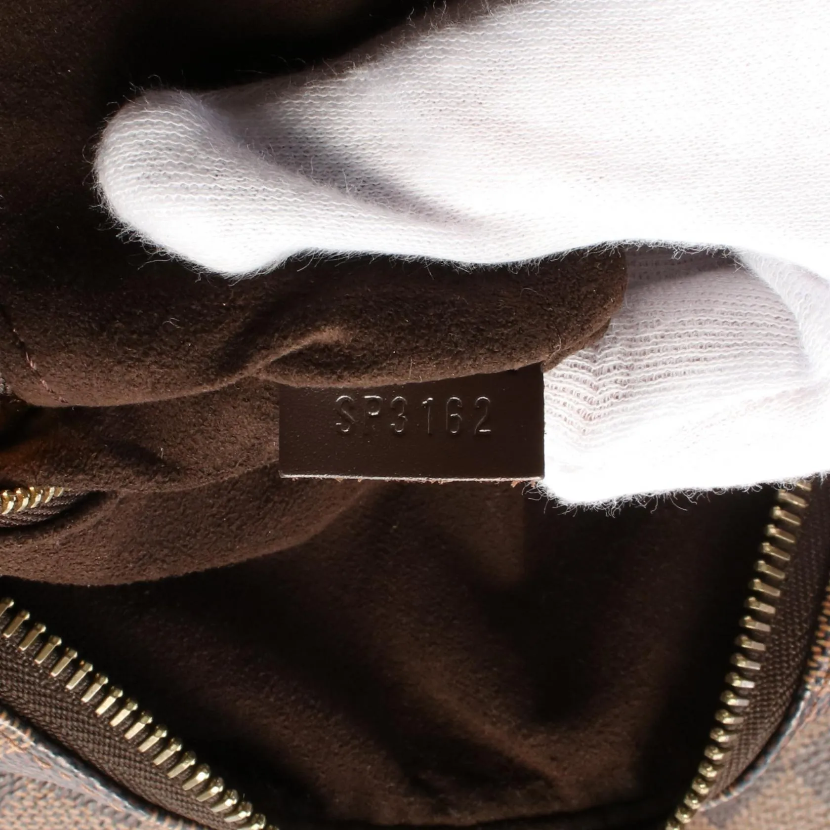 Louis Vuitton Portobello GM Damier Ebene Shoulder Bag