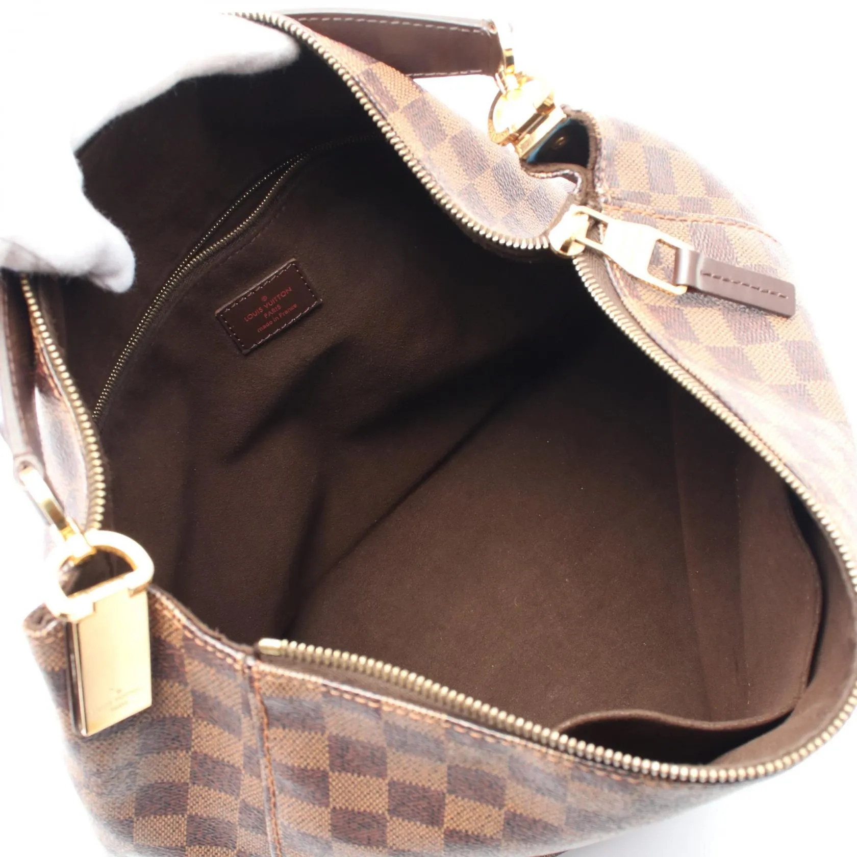 Louis Vuitton Portobello GM Damier Ebene Shoulder Bag