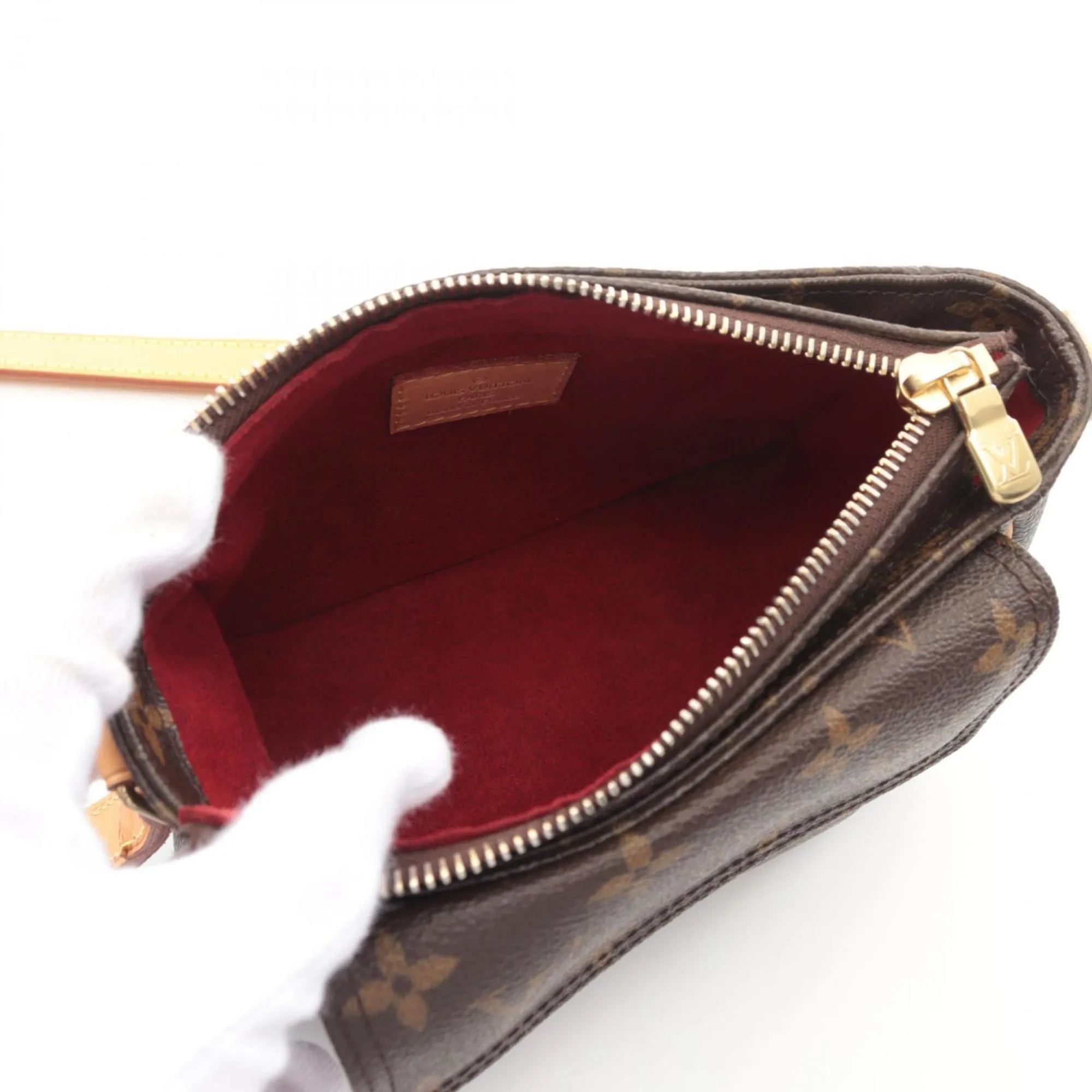 Louis Vuitton Pvc Leather Shoulder Bag (Pre-Owned)