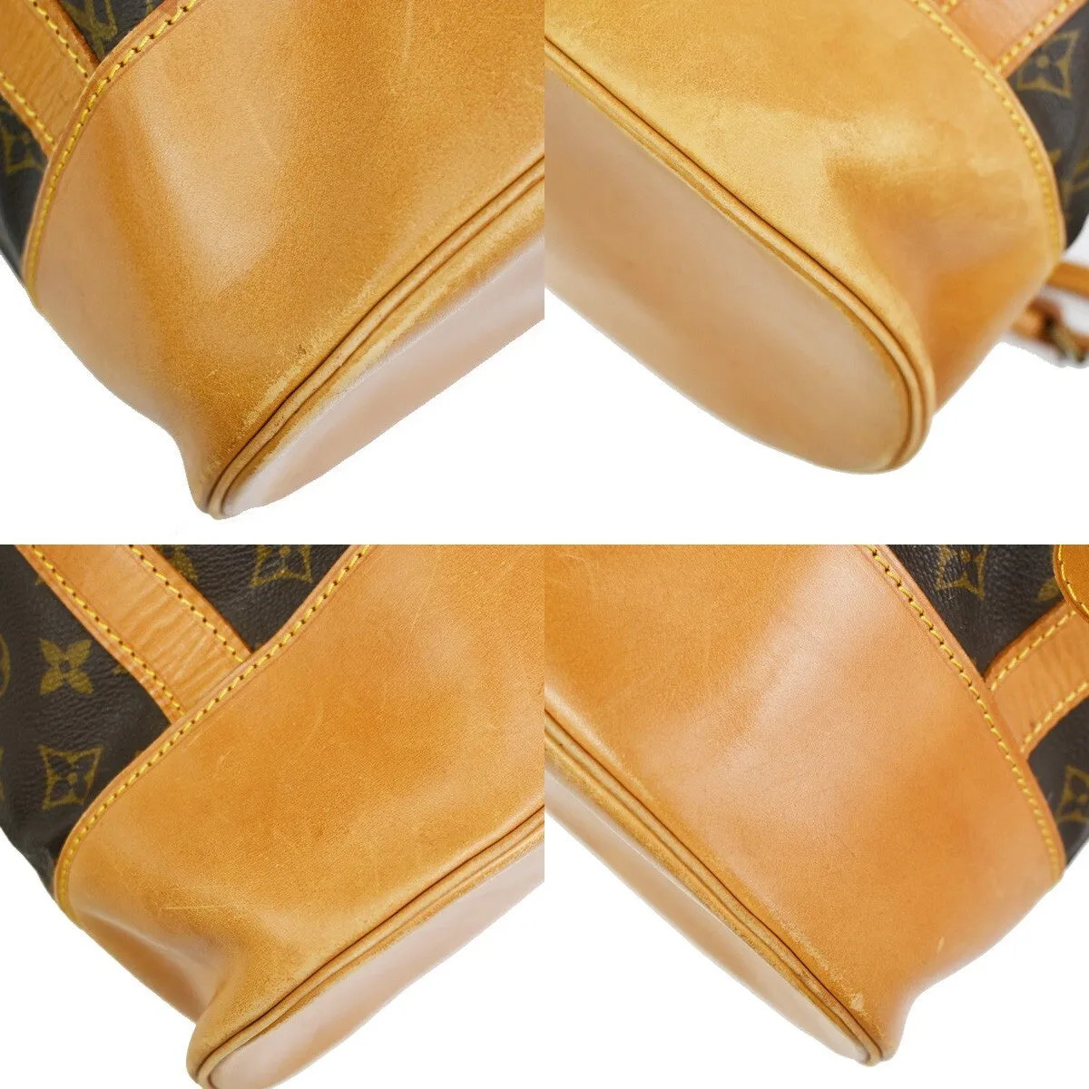 Louis Vuitton Randonne Canvas Shoulder Bag (Pre-Owned)
