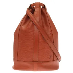 Louis Vuitton Randonne Leather Shoulder Bag (Pre-Owned)